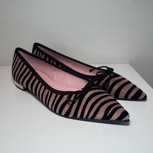 Pretty Ballerinas Tiger Print Flats